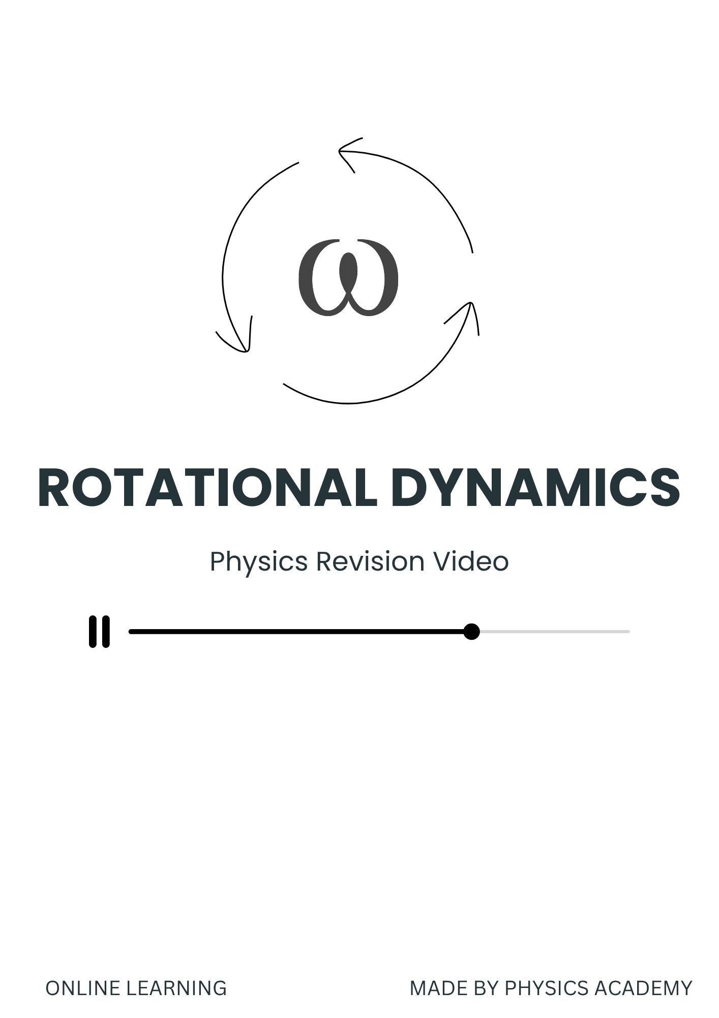 Revision Video: Rotational Dynamics