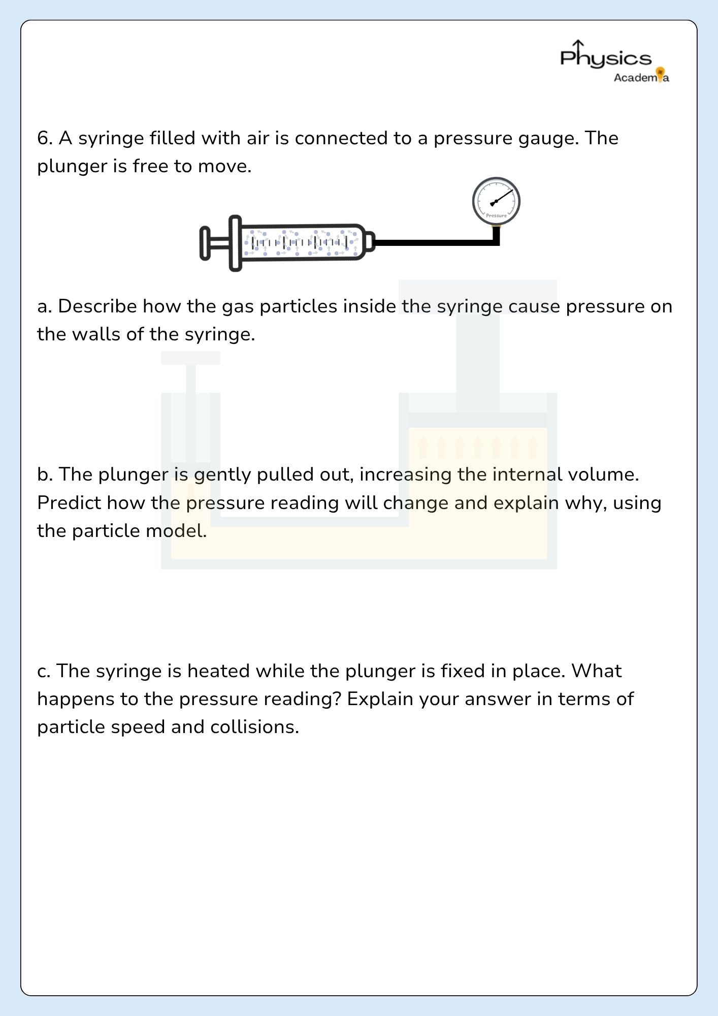 Physics Practice Booklet Year 9
