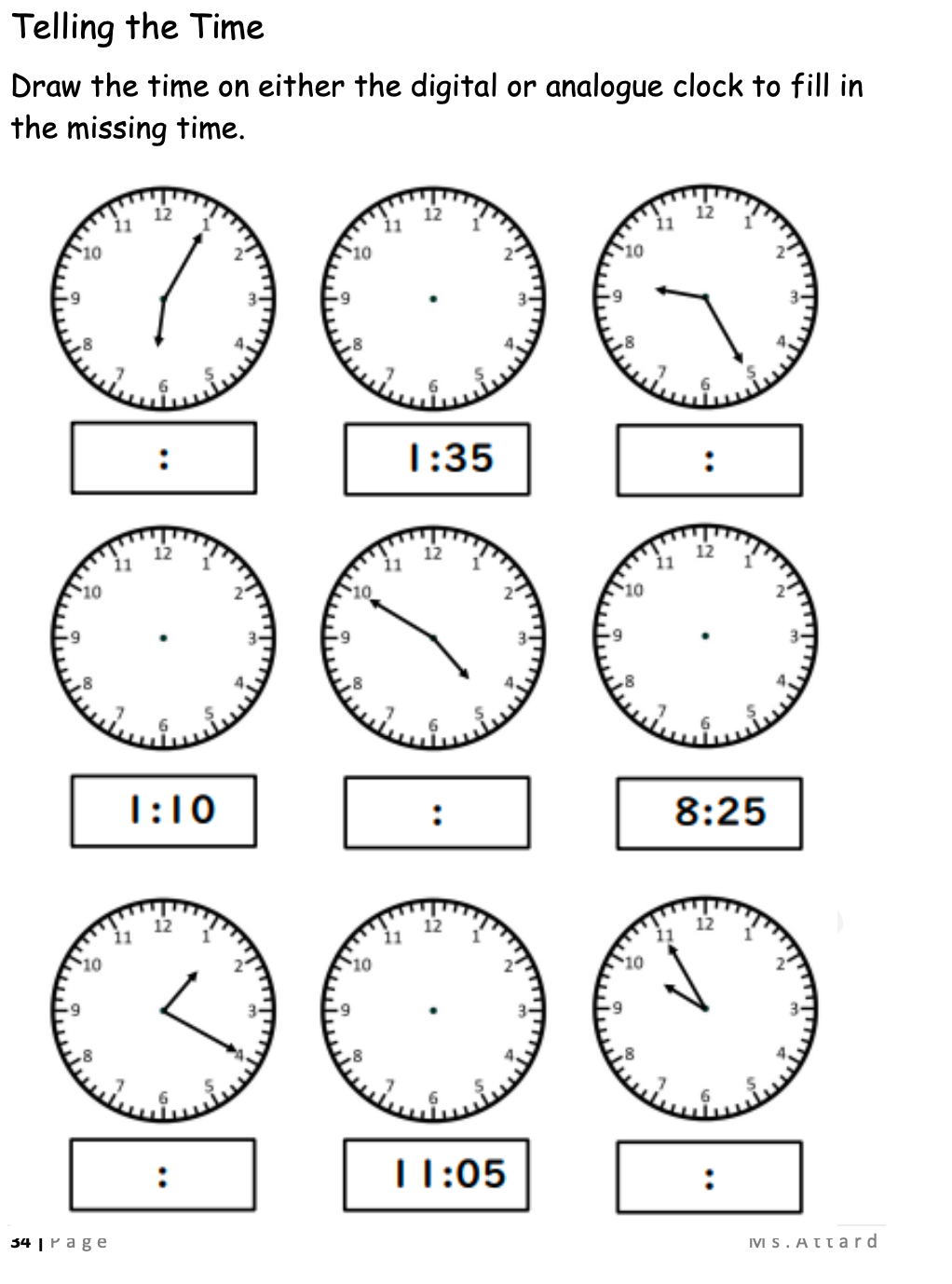 Maths Revision Booklet