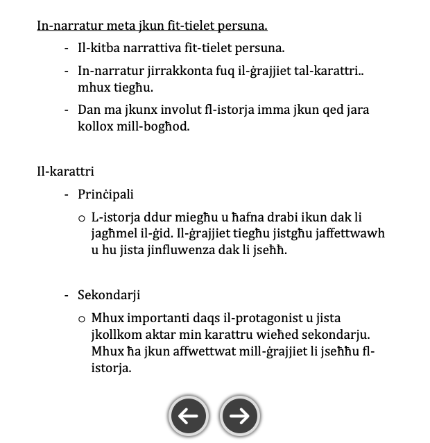 Kitba Kreattiva tal-Malti year 4-6