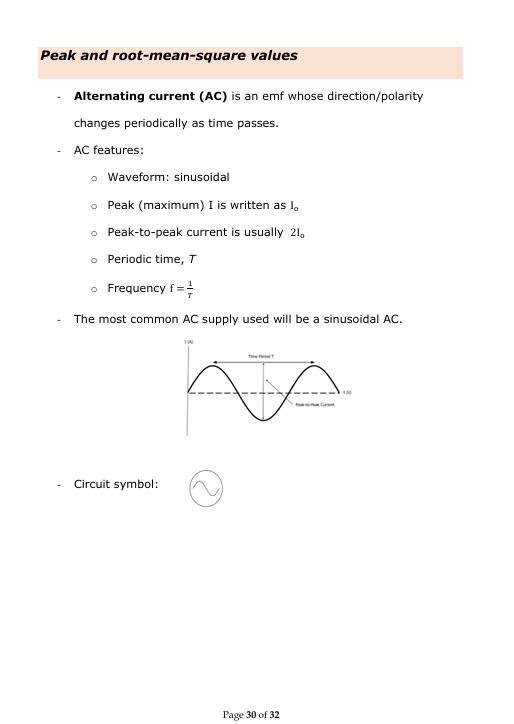 Magnetism and Alternating Current | Intermediate Physics Notes
