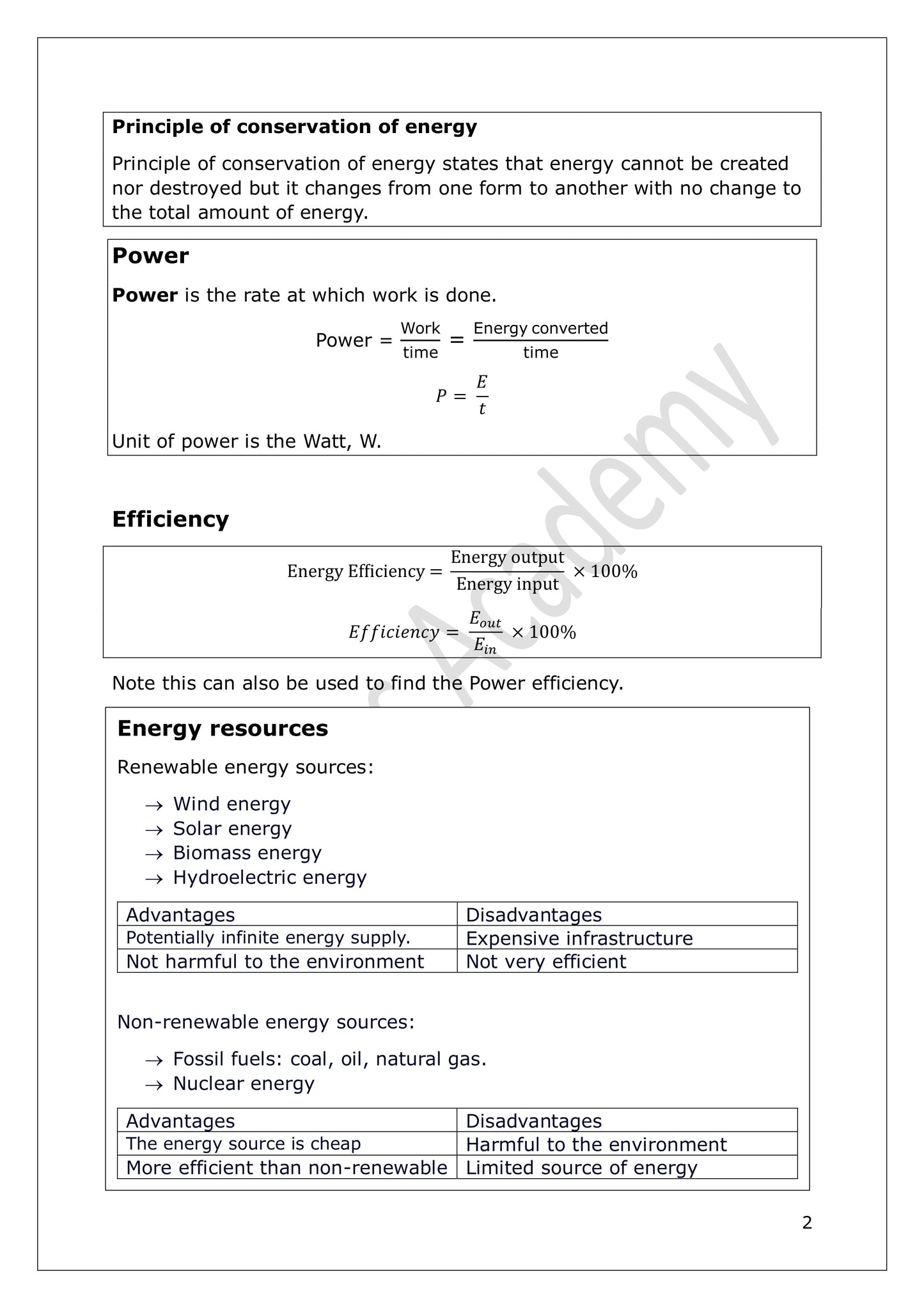 Physics Study Bundle