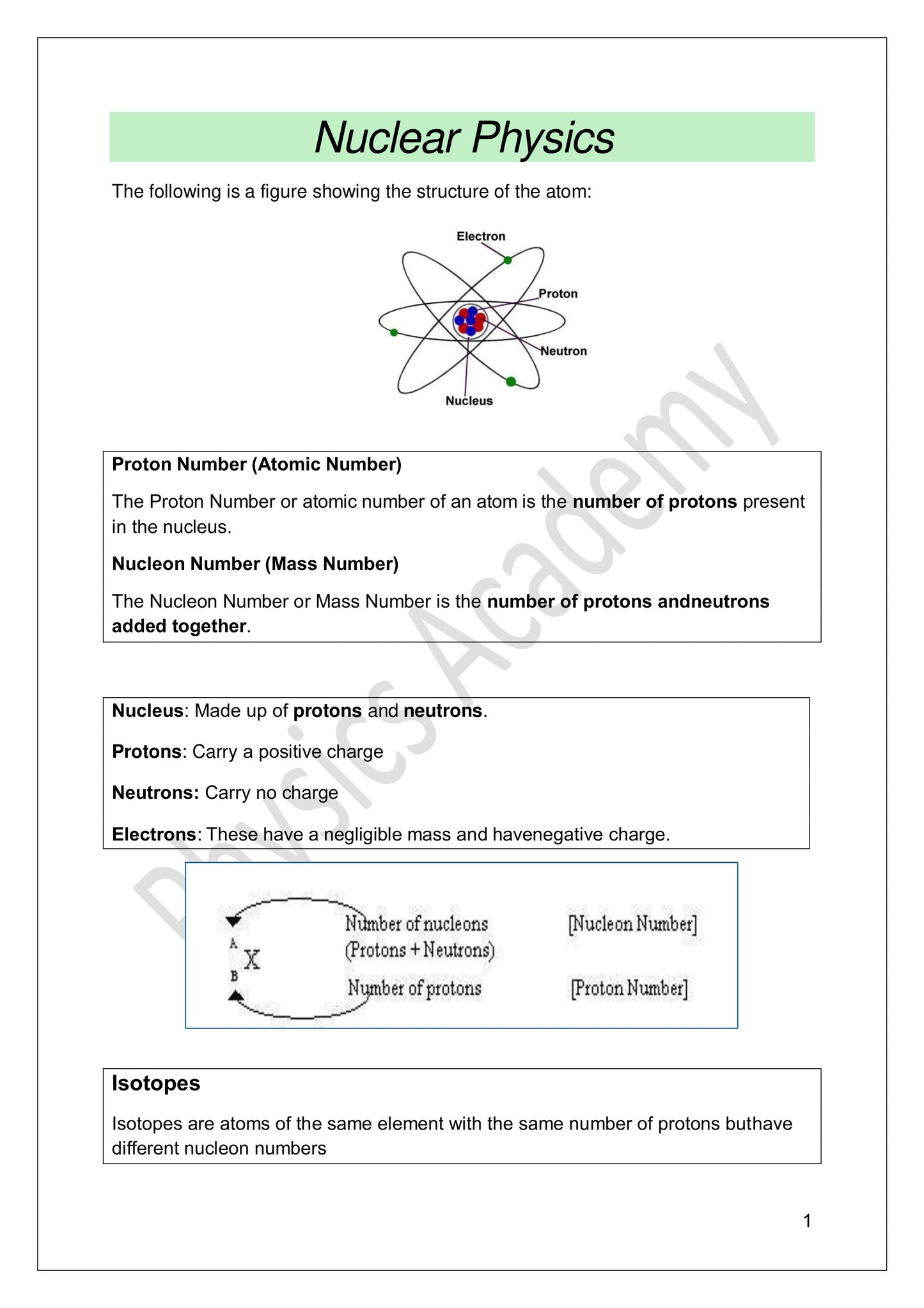 Physics Study Bundle