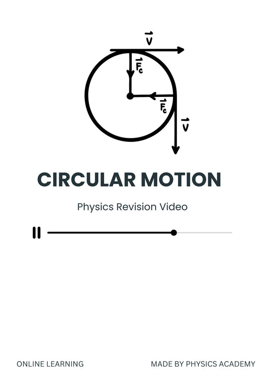 Revision Video: Circular Motion