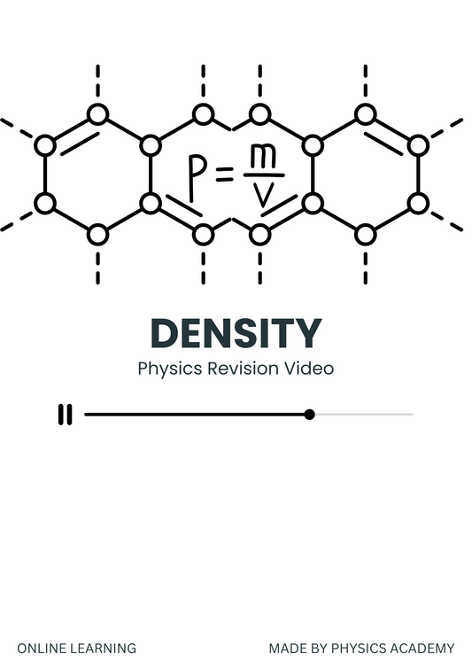 Revision Video: Density