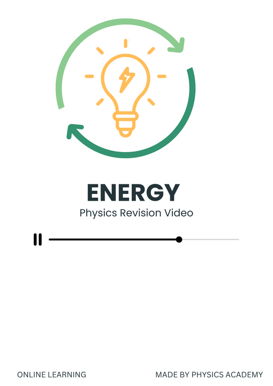 Revision Video: Energy (O-Level)