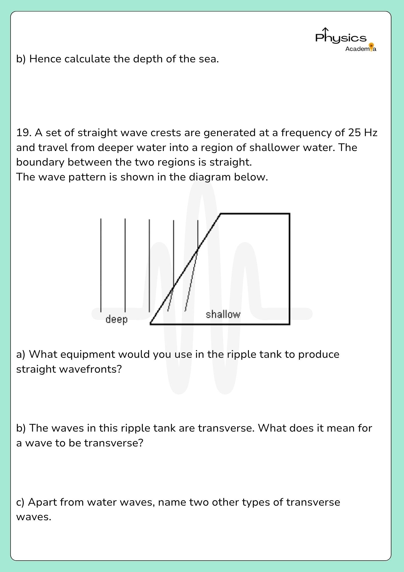 Summer Revision Booklet Year 10
