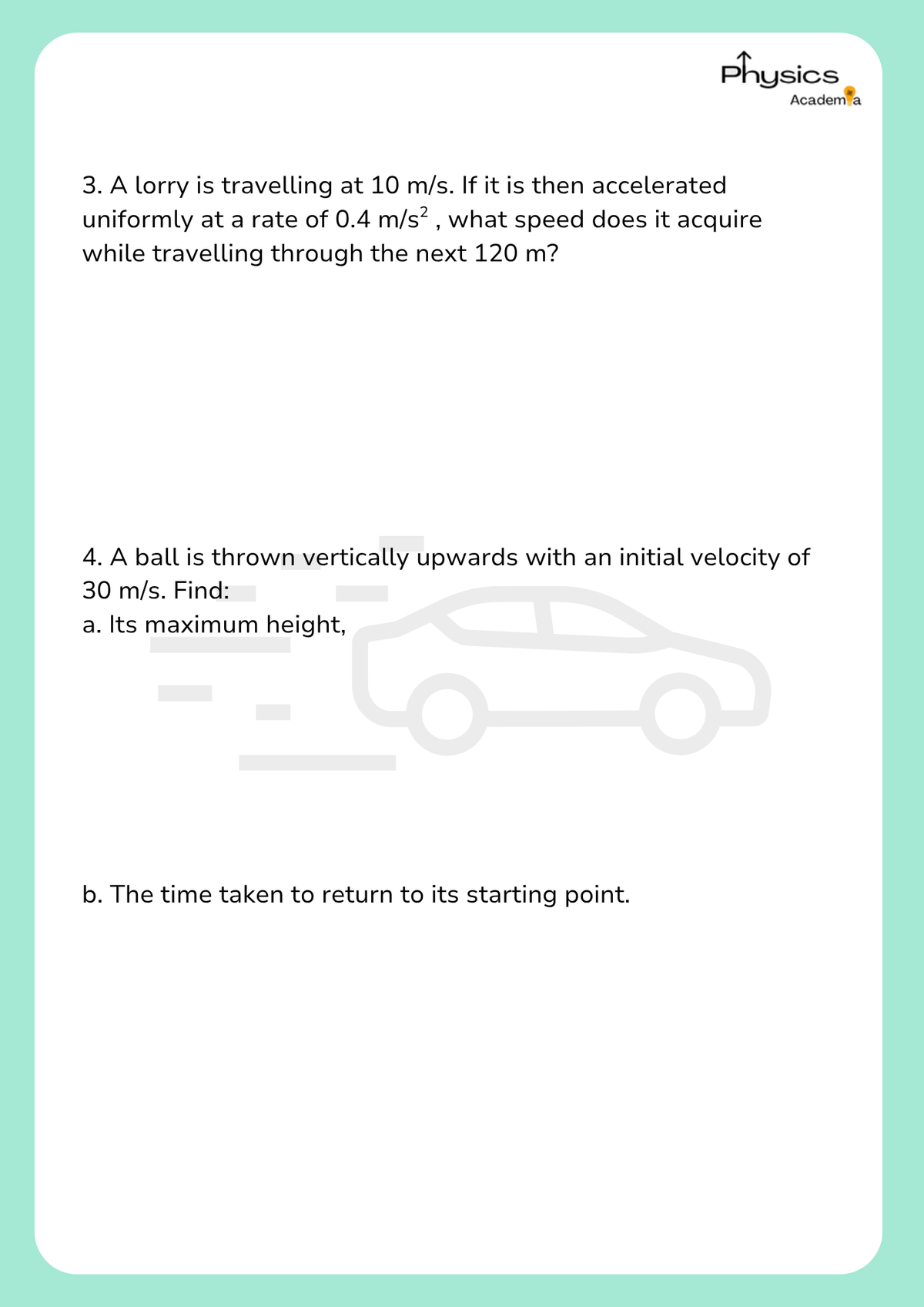 MEGA Physics Study Bundle Year 10 | O-Level Physics