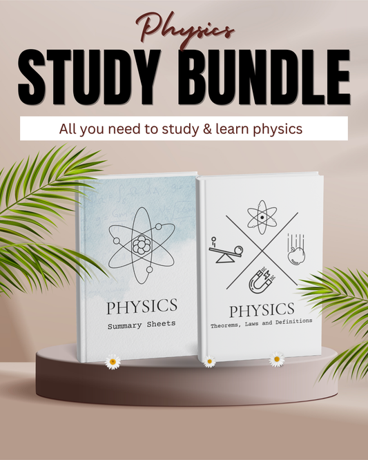 Physics Study Bundle