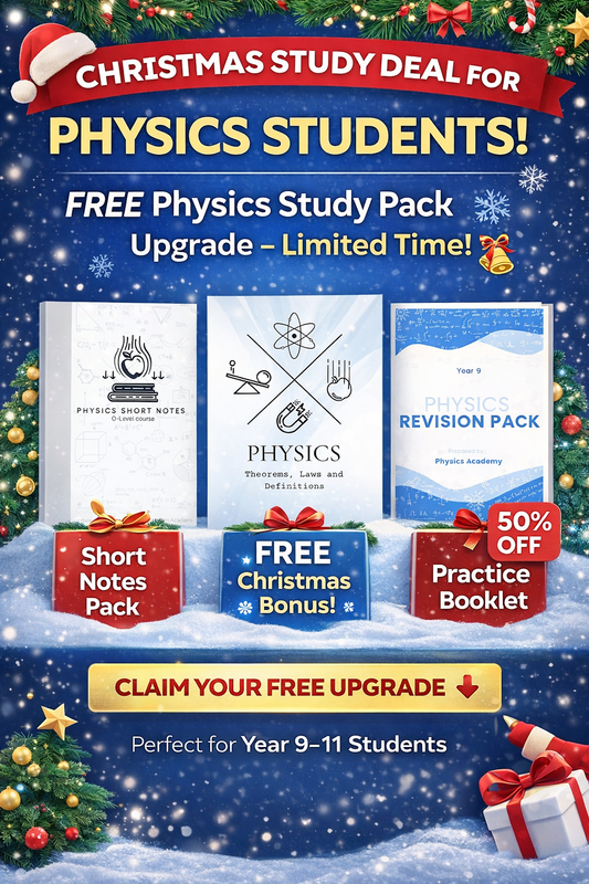 Christmas Physics Study Bundle