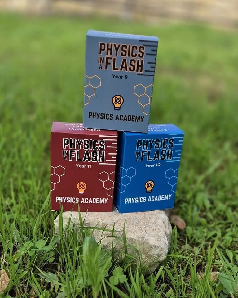 Physics Flash Cards Full Set