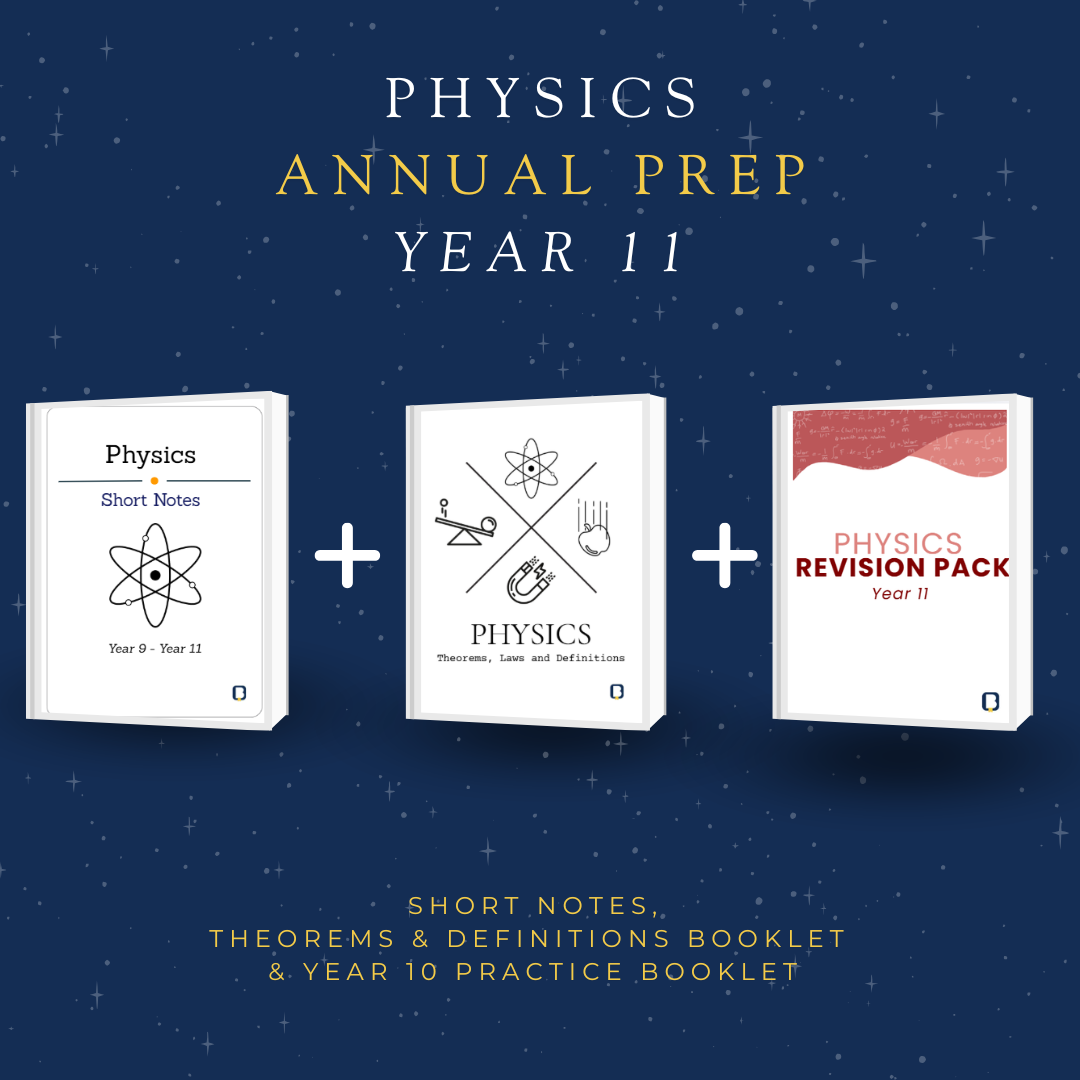 MEGA Physics Study Bundle Year 11 | O-Level Physics