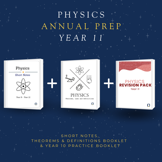 MEGA Physics Study Bundle Year 11 | O-Level Physics