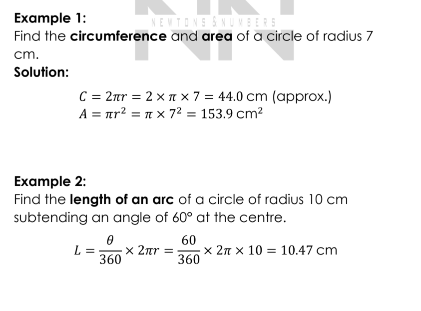 Mathematics Short Notes Year 9
