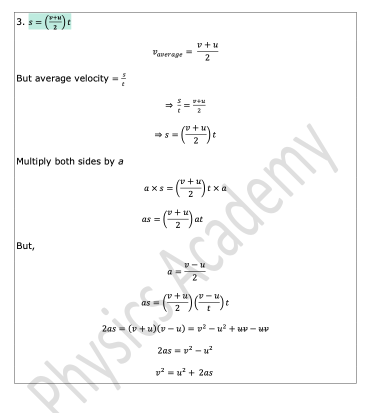 Physics Intermediate (Mechanics)