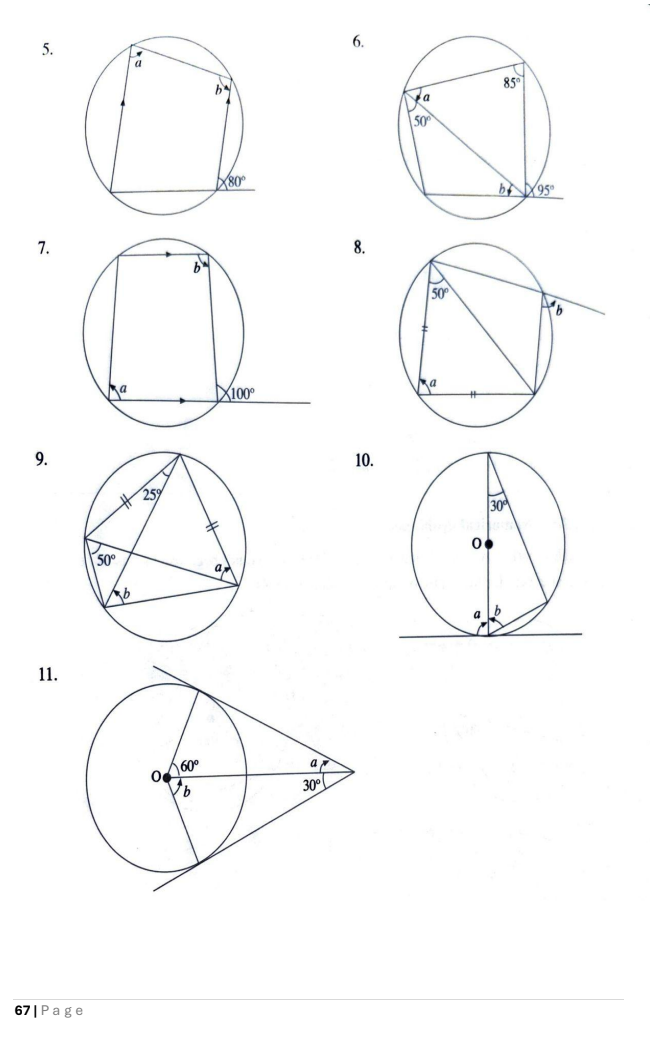 Mathematics Practice Exercises year 10 (2-3)