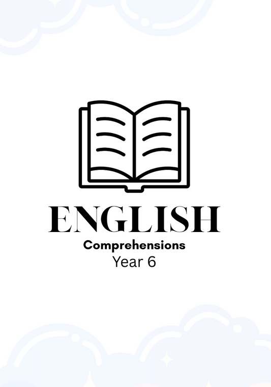 English Comprehension year 6