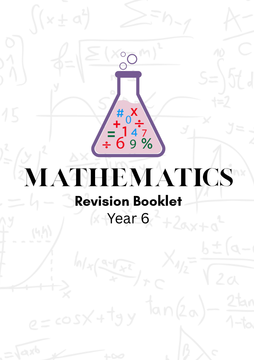 Maths Revision Booklet year 6