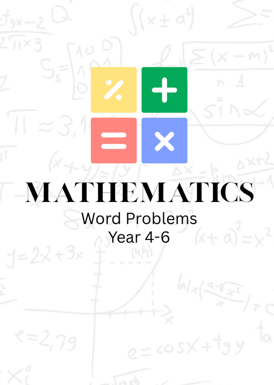 Maths Word Problems year 4-6