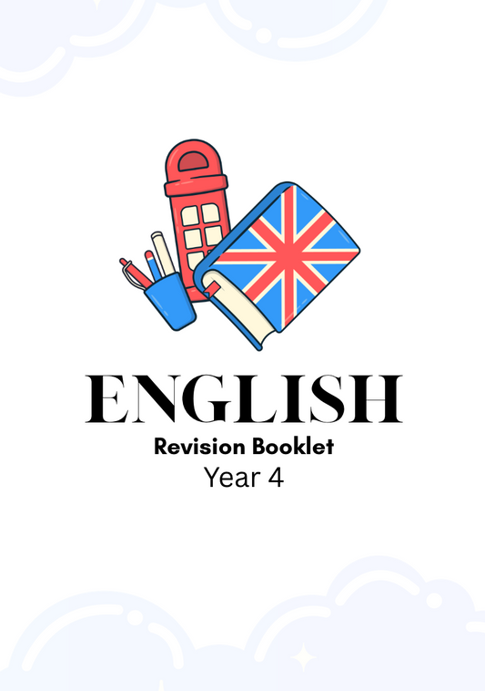 English Revision Booklet year 4