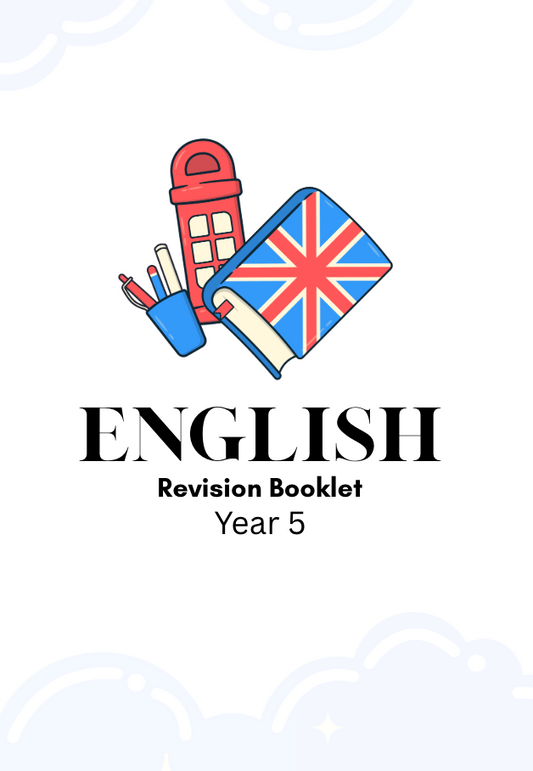 English Revision Booklet year 5