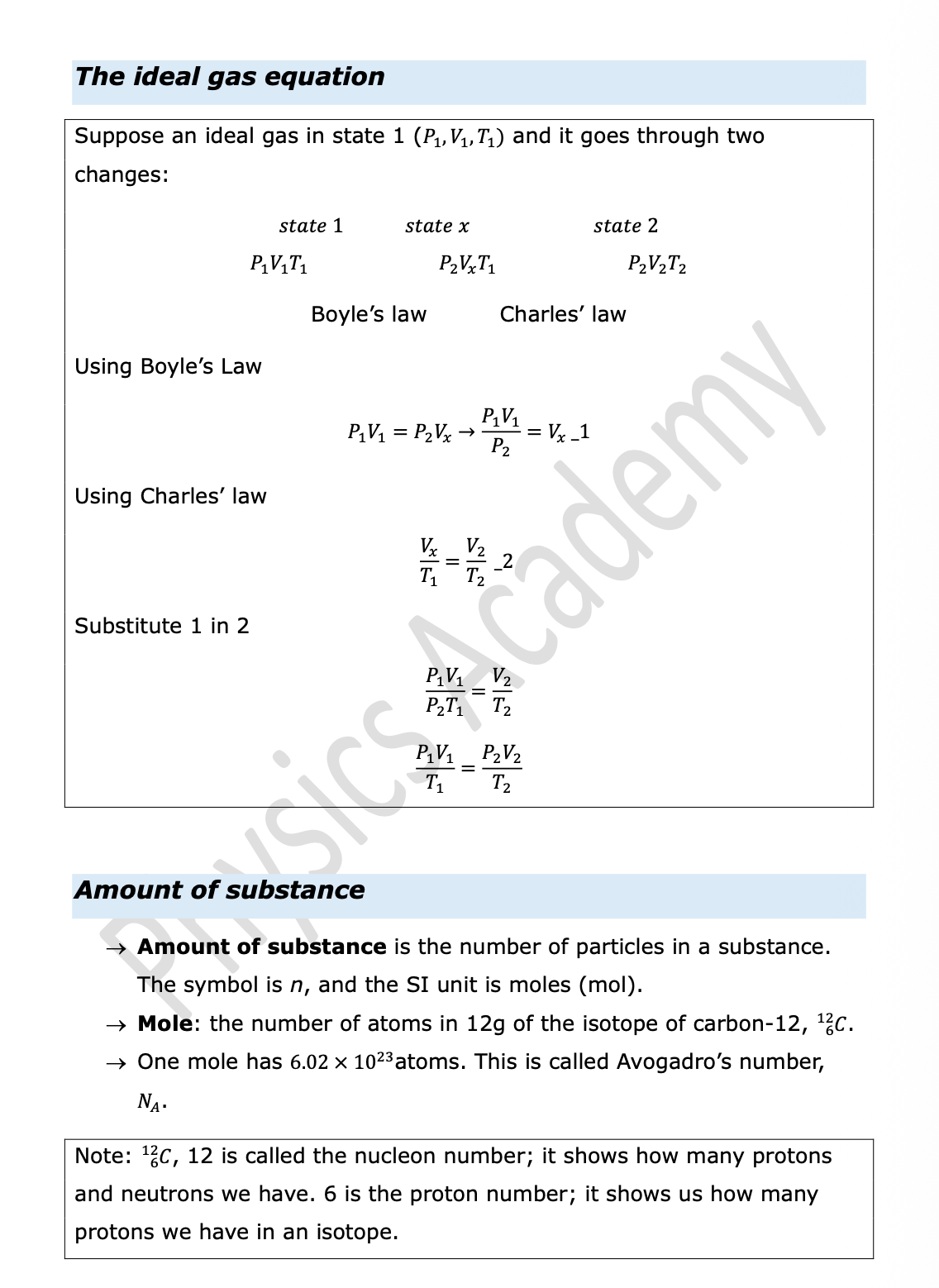 Thermodynamics | A-Level Physics Notes