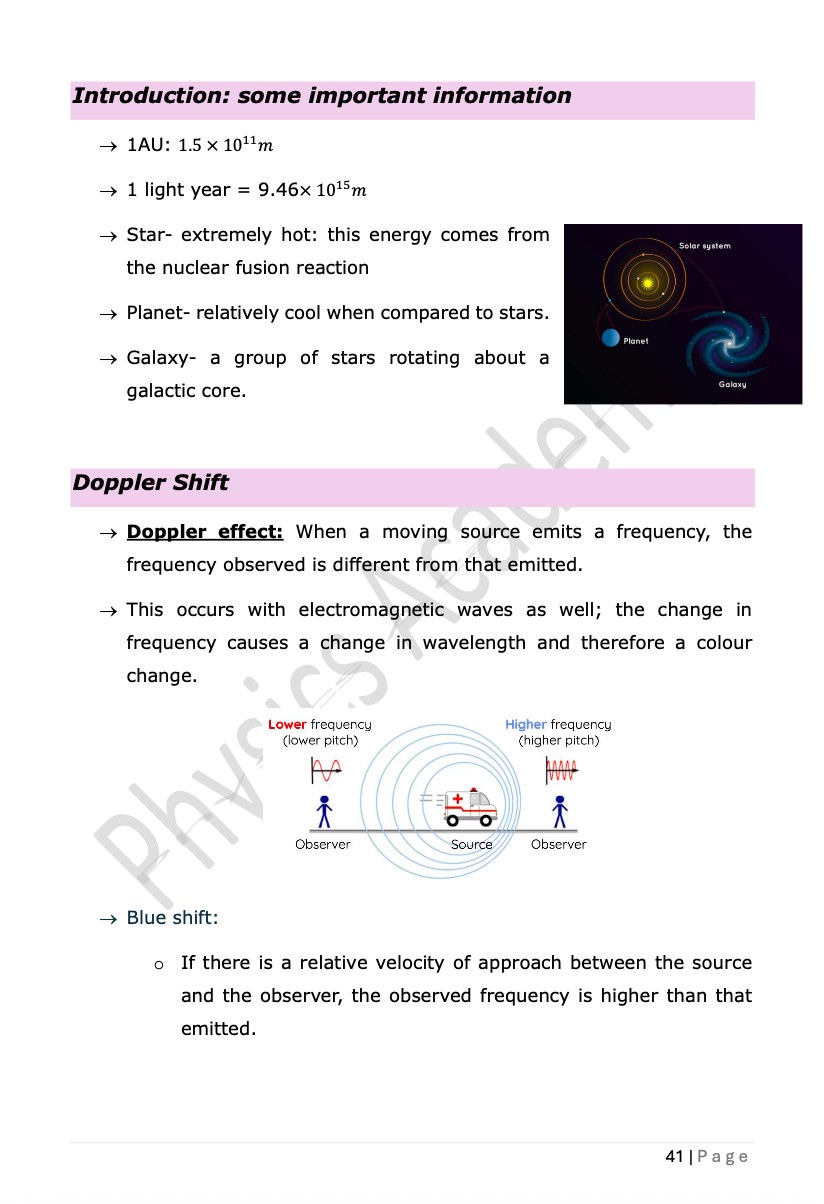 Quantum + Nuclear + Expanding Universe | A-Level Physics Notes