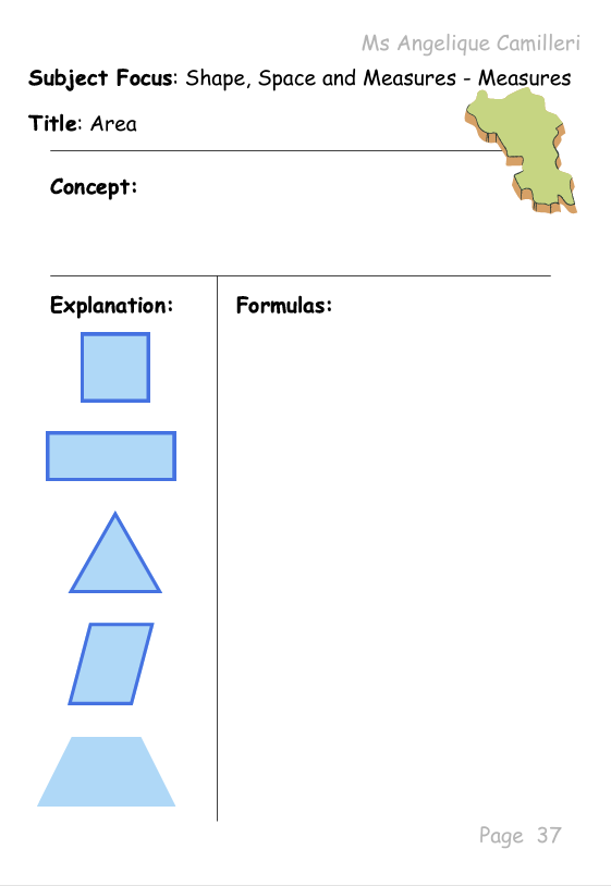 A Guide to Creading Your Own Maths Year 9 Notes
