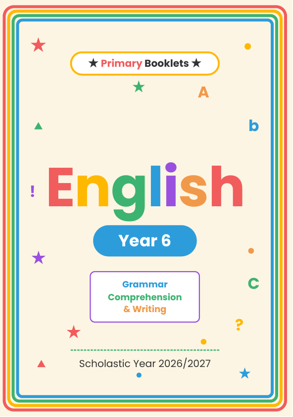 English Revision Booklet | Year 6