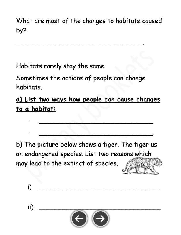 Science Notes + Exercises
