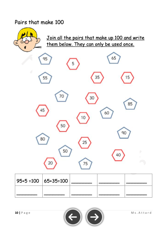 Maths, English & Maltese Revision Pack