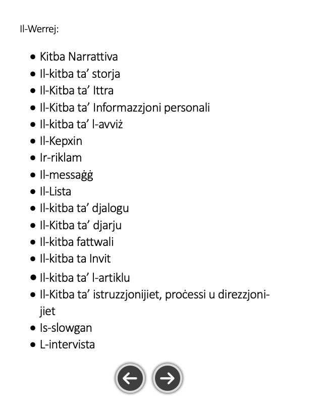 Kitba Kreattiva tal-Malti