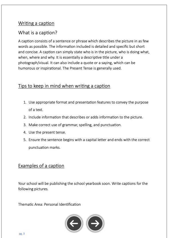 English Creative Writing