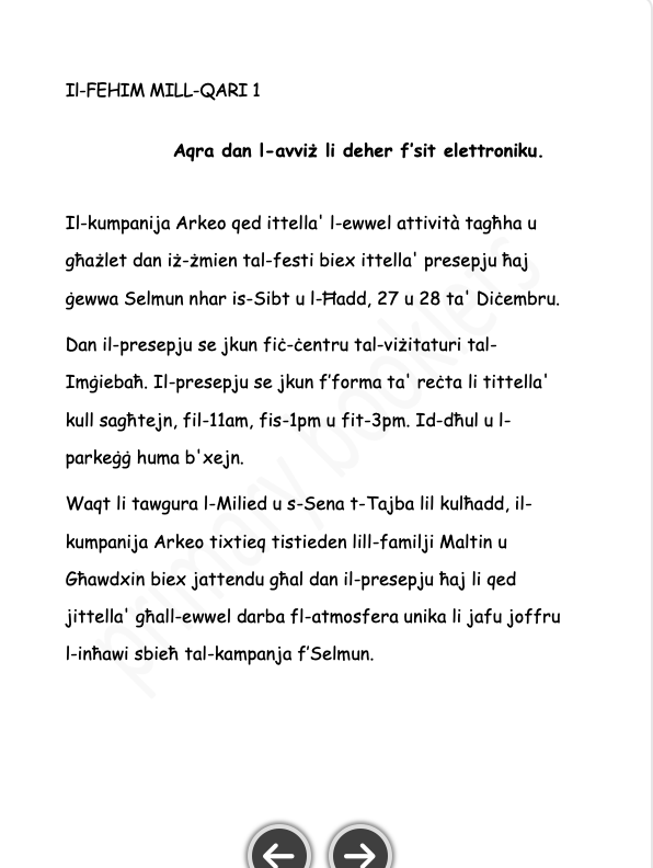 Taħrig il-fhem tal-Malti