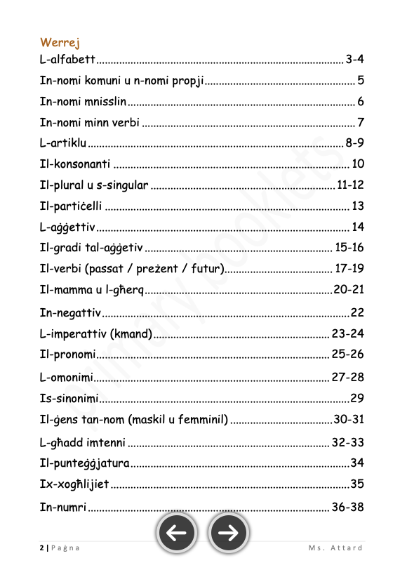 Maths, English & Maltese Revision Pack