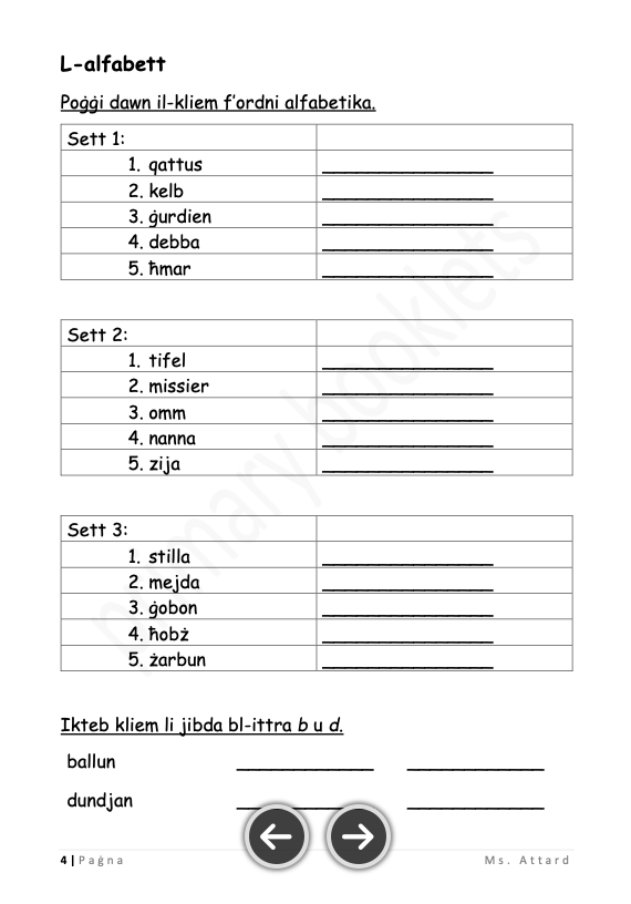 Maths, English & Maltese Revision Pack