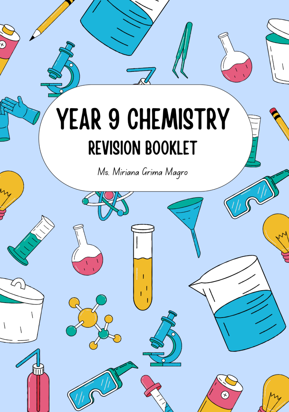 Year 9 Chemistry Revision Booklet
