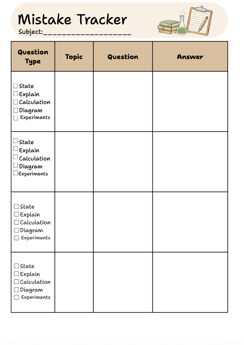 Complete Revision Bundle | Physics Year 9 - Year 11