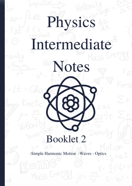 Waves,Optics and SHM | Intermediate Physics Notes