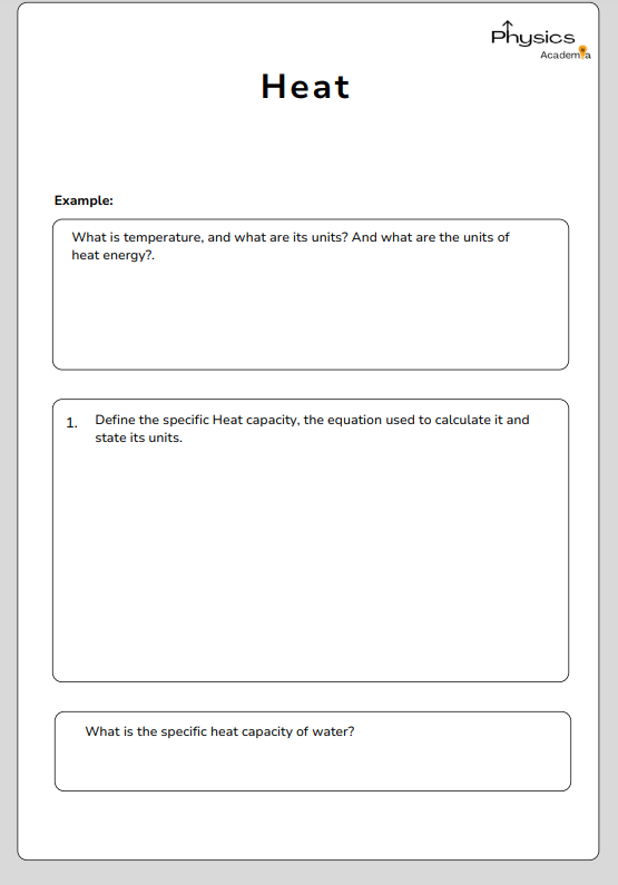 Heat Exercises